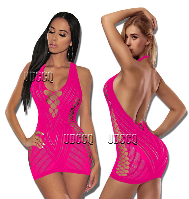 Babydoll exotic apparel Catsuit Underwear Chemises Teddies garters Costume sleepwea sexy dress for sex PINK lingerie plus size