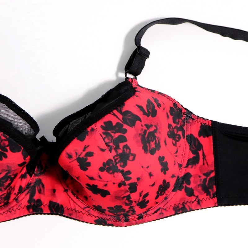 beauwear brasil free shipping lingerie feminina cueca set large size ultra thin plus size bra set