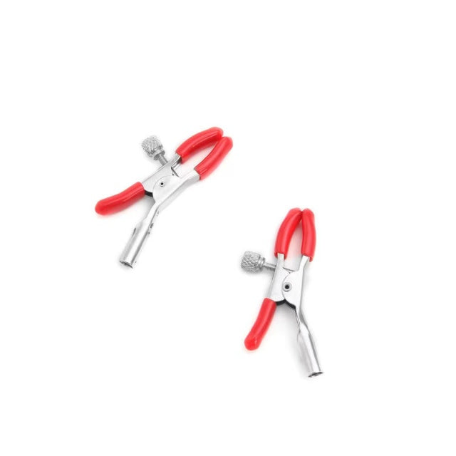 New Stainless Steel Metal Chain Nipple Clamps Female Breast clitoris Clip Massage Novelty Sex Toys BDSM Nipple Milk Clips