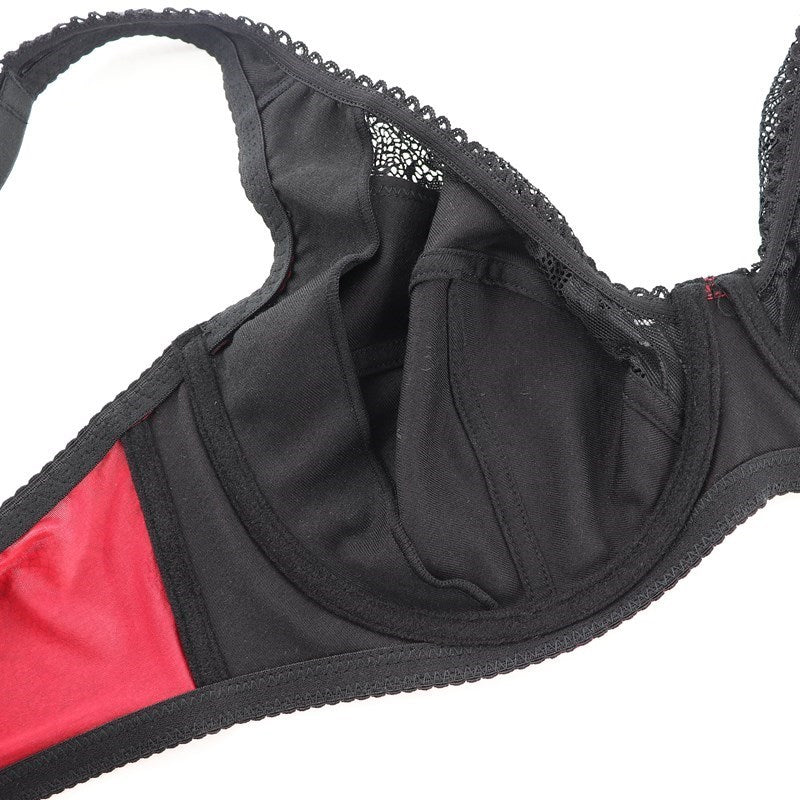 PlusGalpret Floral Print Lace Bra and Panty Set Women Sexy Lingerie Bra Set Intimates Ladies Underwear Set