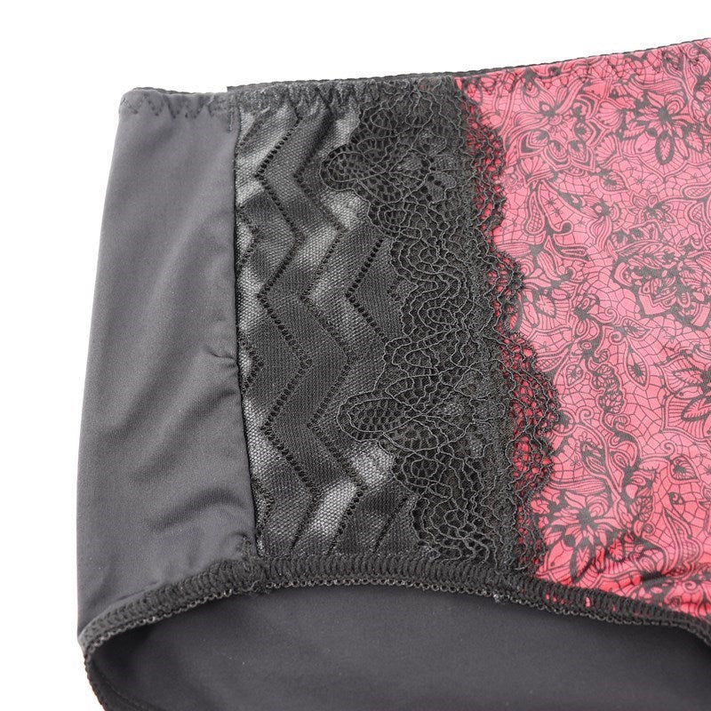 PlusGalpret Floral Print Lace Bra and Panty Set Women Sexy Lingerie Bra Set Intimates Ladies Underwear Set