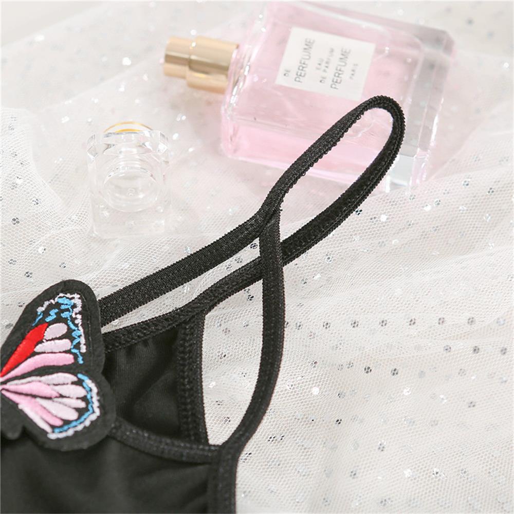 Sensual Lingerie Woman Sexy Trikini Underwear Top Panties Set Porn Sex Body Cage Bondage Harness Butterfly Bra Thong Exotic Suit