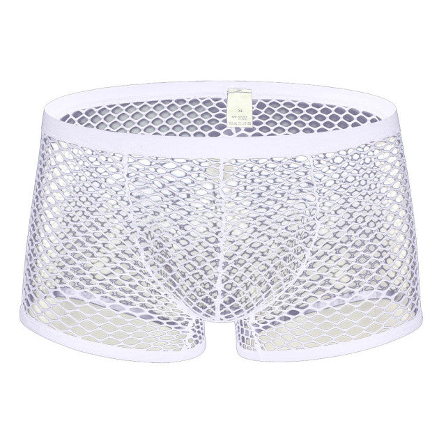 Sexy Lingerie Mens Panties Erotic Thin Section Sissy Underwear Lace Thong Enhance Pouch Bikini Hollow Out Briefs Pants Gay Thong