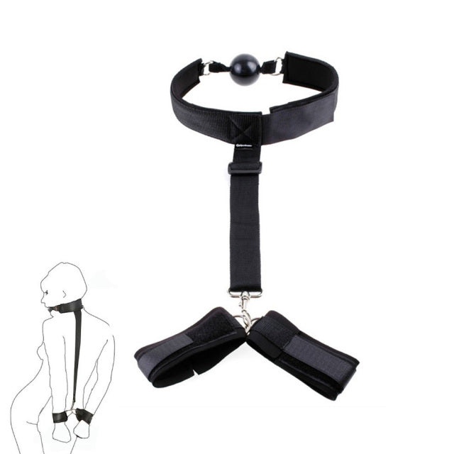 New Leather Choker Collar With Metal Nipple Breast Clamp Clip Chain Couple SM Sex Toys For Woman Sex Tools Adult Games Fetish