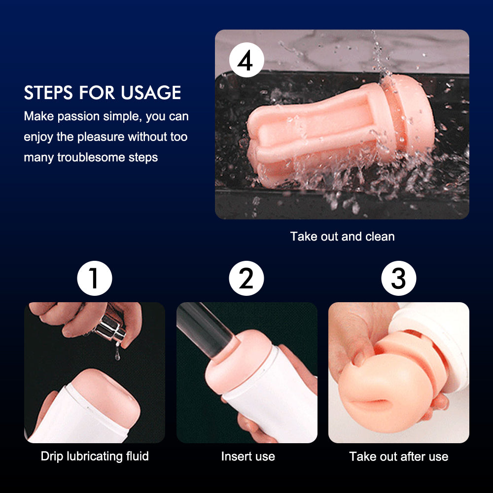 Male Masturbators Real Oral Vagina Vacuum Automatic Sucking Vibrators Masturbation Cup Sex Toys for Men Blowjob Sex Machine