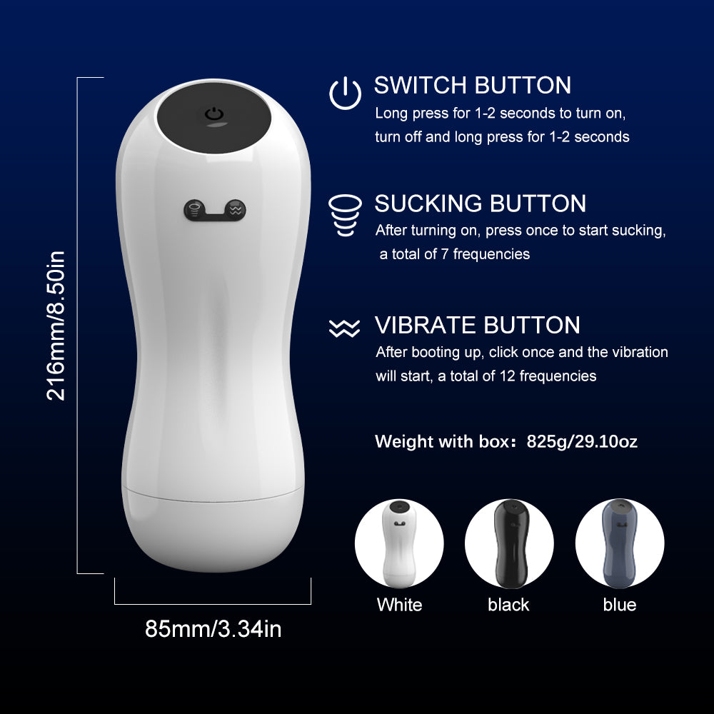 Male Masturbators Real Oral Vagina Vacuum Automatic Sucking Vibrators Masturbation Cup Sex Toys for Men Blowjob Sex Machine