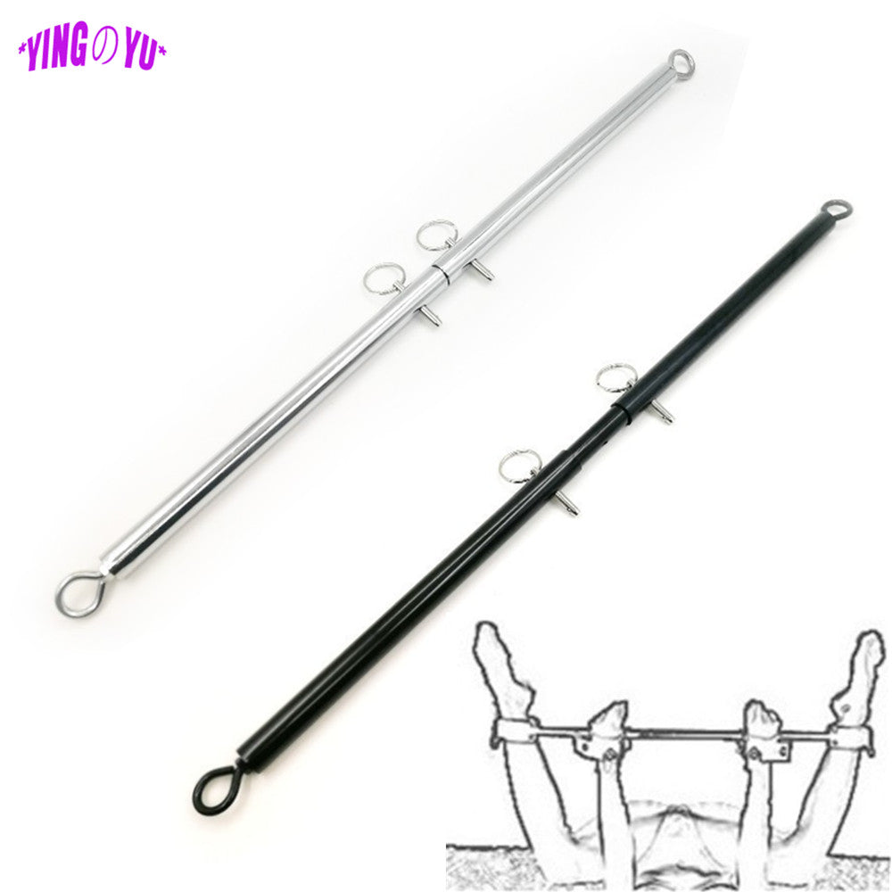 BDSM Bondage Set Stainless Steel Adjustable Spreader Bar Sex Slave Handcuffs Ankle Cuffs Fetish Restraints Sex Toys for Couples