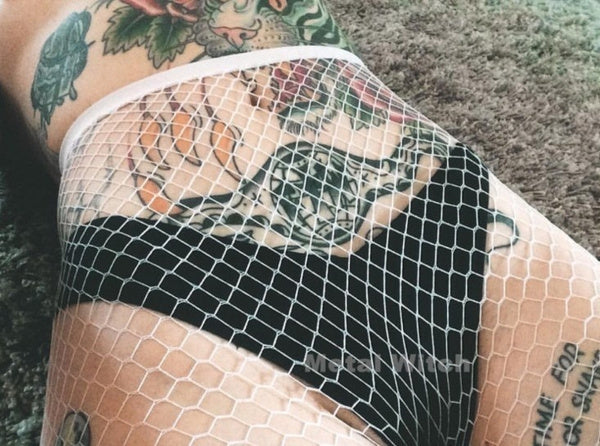 Lolita Gothic Fishing Net Lace Mesh Stockings Bottomed Pantyhose Japanese Lolita Retro Heart White Stocking Hot Classic Tights