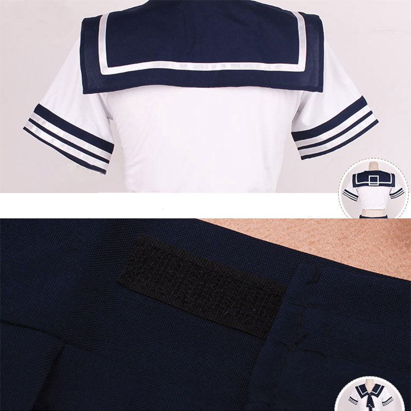 School Girl Japanese Plus Size Costumes Women Sexy Lingerie Temptation Suit Student Uniform Miniskirt Cosplay Cheerleader Outfit