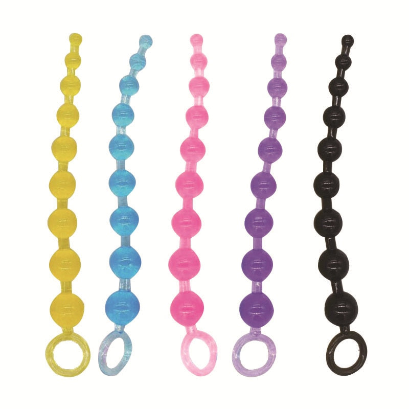 Super Long Silicone Butt Plug Anal Beads Ball Sex Toy for Beginners Man Women Couples Anus Masturbator Prostate Massager Erotic
