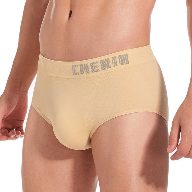 CMENIN Sexy Men Underwear Briefs Mesh Breathable Lingerie Man Underpants Bikini Brief Jockstrap Cotton Pouch Panties Gay