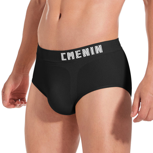 CMENIN Sexy Men Underwear Briefs Mesh Breathable Lingerie Man Underpants Bikini Brief Jockstrap Cotton Pouch Panties Gay
