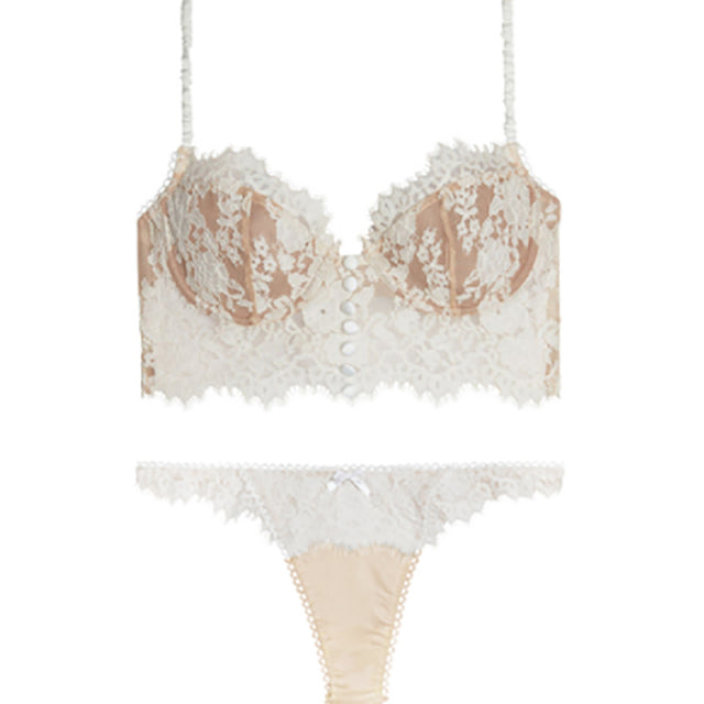 Lace Bra and Panty Set