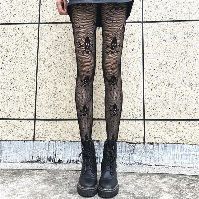 Butterfly Tights Stockings Club Party Fishnet Mesh Pantyhose Anti-Snagging Women Hosiery Calcetines Fish Net Stockings