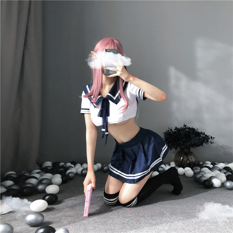 Sexy Erotic Suit Student Uniform Erotic Lingerie Temptation Cosplay Costume Lingerie Kawaii Womens Lingerie Schoolgirl Uniform