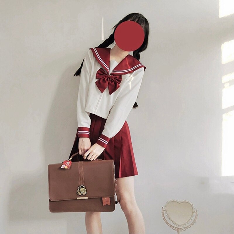 Japanese School uniform s-xxl JK Uniform School Girl Uniform Green Costume Women&#39;s Sexy JK Suit Sailor Jacket Pleated Skirt suit