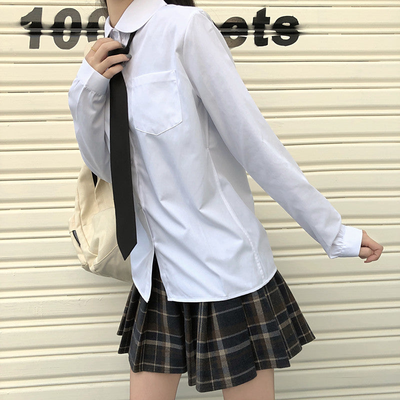 Japanese fashion College jk Loose V-neck Cardigan Sweater Female Outer Wear JK Sweater Coat japanese school uniform
