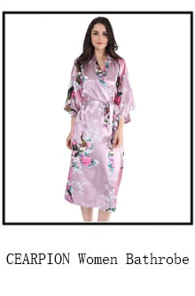 Sexy Lounge Casual Nightdess For Women Sleepwear Female Loose Print Flower Kimono Bathrobe Royal Blue Long Robe Gown With Belt