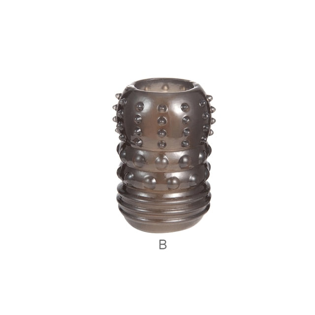 Audlt Male Silicone Cock Ring Locked Sperm Ring Prepuce Blocking Delayed Ejaculation Condoms Enlarger Penis Sex Toys For Men Gay
