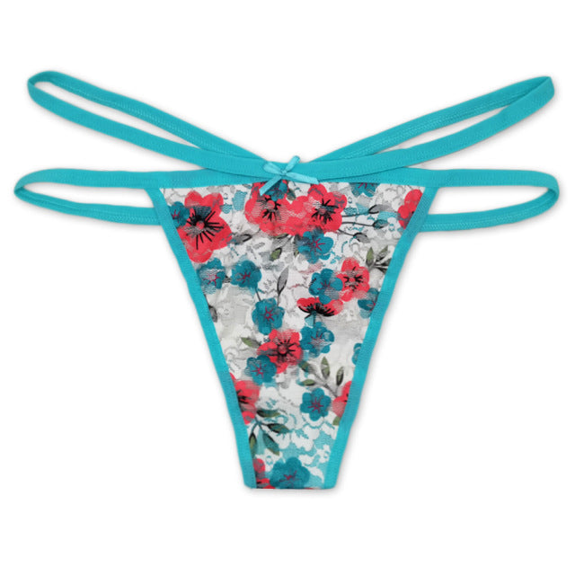 Thin Strap Thong Women Low Waist Panties Sexy Underwear Ladies Briefs Lingere Panty Underware Comfortable Womens Lingerie Thongs