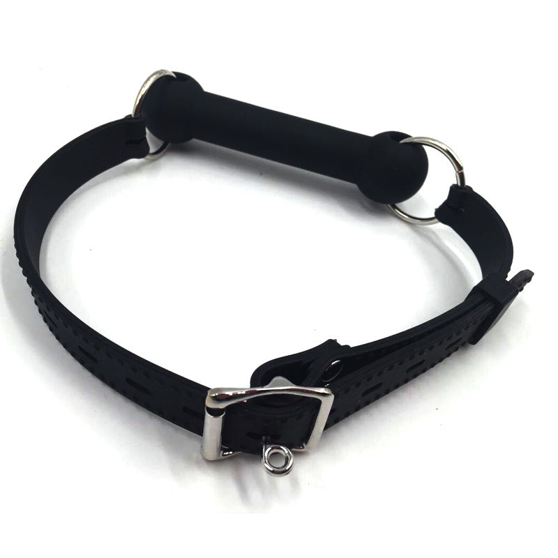 BDSM Bondage Full Silicone Open Mouth Bit Gag, Horse Pony Roleplay Gags ,Adult Sex Toy For Couple