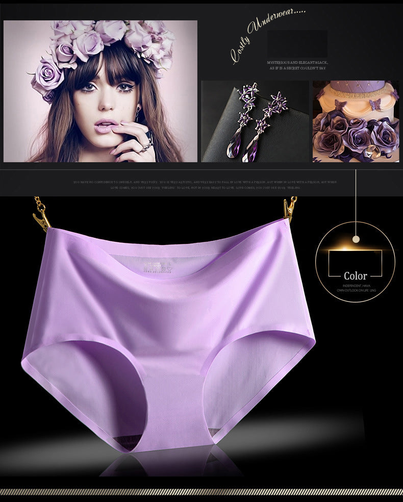 BZEL 3Pcs/lot Sexy Women&#39;s Seamless Panties Set Underwear Comfort Briefs Low Waist Female Solid Panty Women&#39;s Intimates Tanga