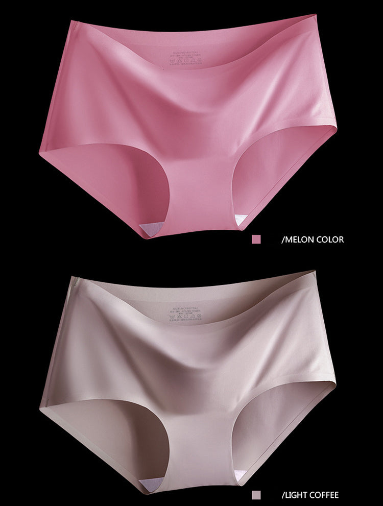BZEL 3Pcs/lot Sexy Women&#39;s Seamless Panties Set Underwear Comfort Briefs Low Waist Female Solid Panty Women&#39;s Intimates Tanga