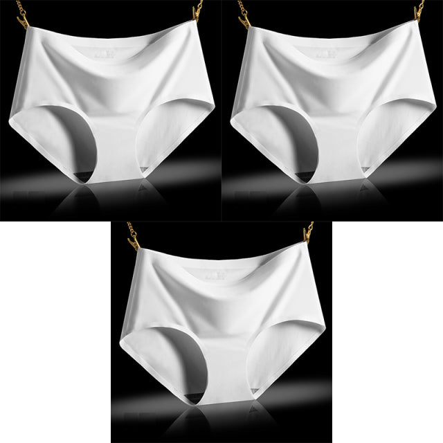 BZEL 3Pcs/lot Sexy Women&#39;s Seamless Panties Set Underwear Comfort Briefs Low Waist Female Solid Panty Women&#39;s Intimates Tanga