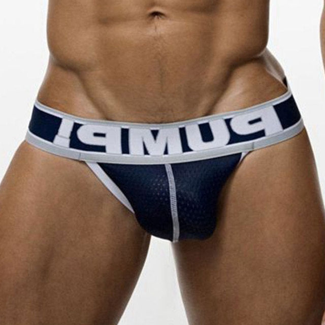 Sexy Sissy Thong Men Jockstrap Gay Underwear Men Panties Mens Thongs And G Strings Cotton Bikini Penis Pouch Tanga Hombre