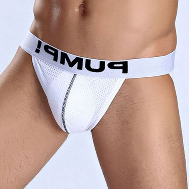 Sexy Sissy Thong Men Jockstrap Gay Underwear Men Panties Mens Thongs And G Strings Cotton Bikini Penis Pouch Tanga Hombre