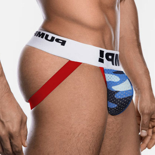 Sexy Sissy Thong Men Jockstrap Gay Underwear Men Panties Mens Thongs And G Strings Cotton Bikini Penis Pouch Tanga Hombre