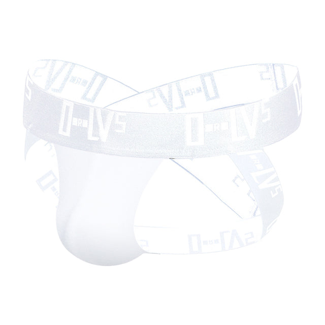 ORLVS Brand Men Underwear Sexy Gay Jockstrap Cross Strap Men Thong Cotton Low Waist Underpants Breathable U Pouch Hollow Soft