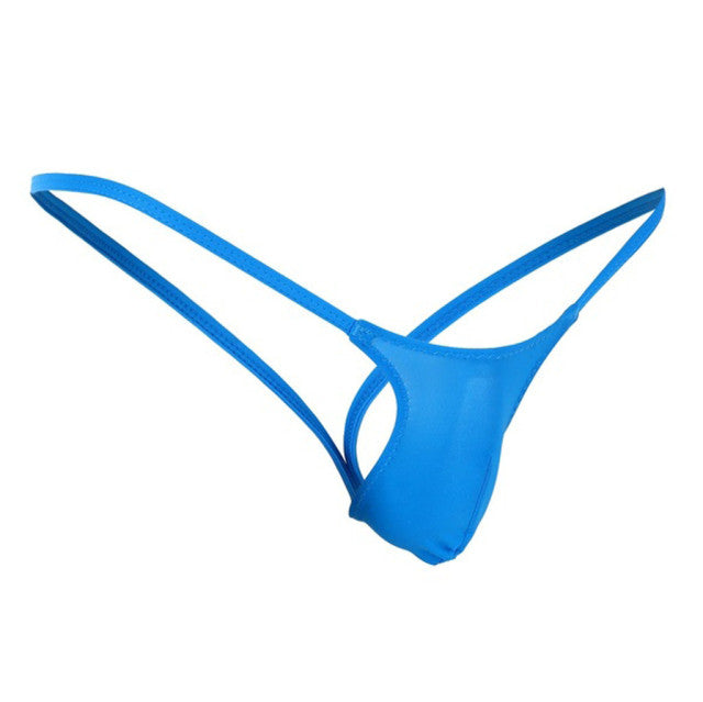 Mens Bulge Pouch Thong Panties Underwear Erotic Lingerie Bikini Thongs G-strings Male Panties Sexy Breathable Thong Lingerie