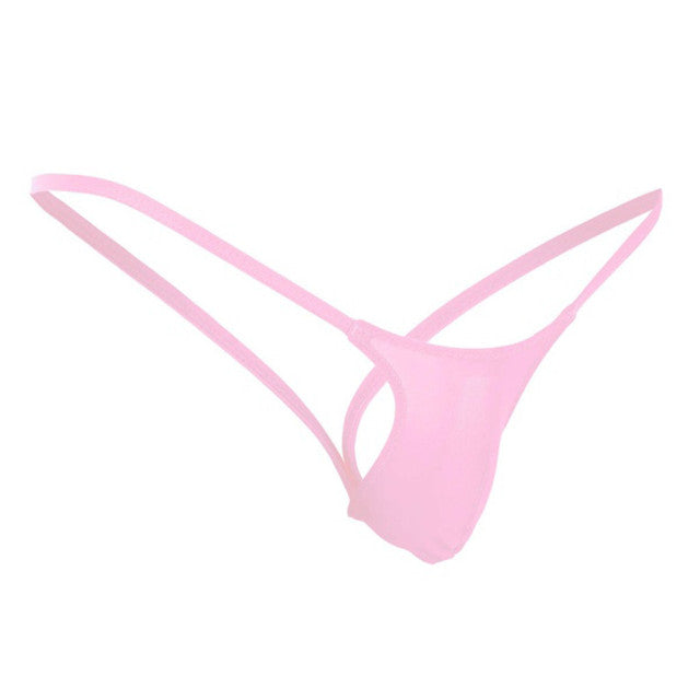 Mens Bulge Pouch Thong Panties Underwear Erotic Lingerie Bikini Thongs G-strings Male Panties Sexy Breathable Thong Lingerie