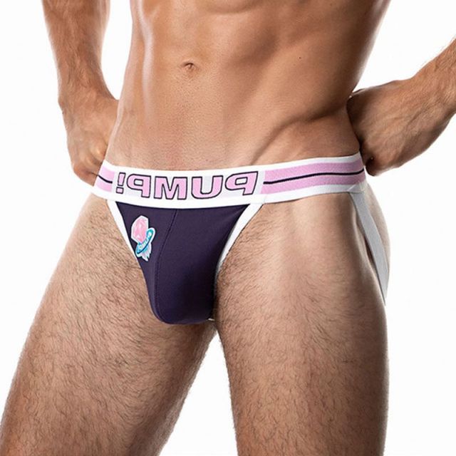 Sissy Gay Sexy Thongs Underwear Men Jockstrap Cotton Bikini Mens Thong And G Strings Slip Male Lingerie Jock Strap Cueca Tanga