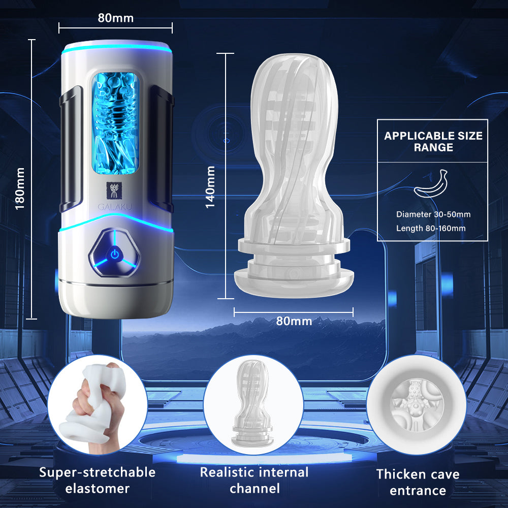 APP Control Automatic Male Masturbation Cup Real Vagina Vibrator Blowjob Bluetooth Masturbator Pussy Voice Sex toys for men