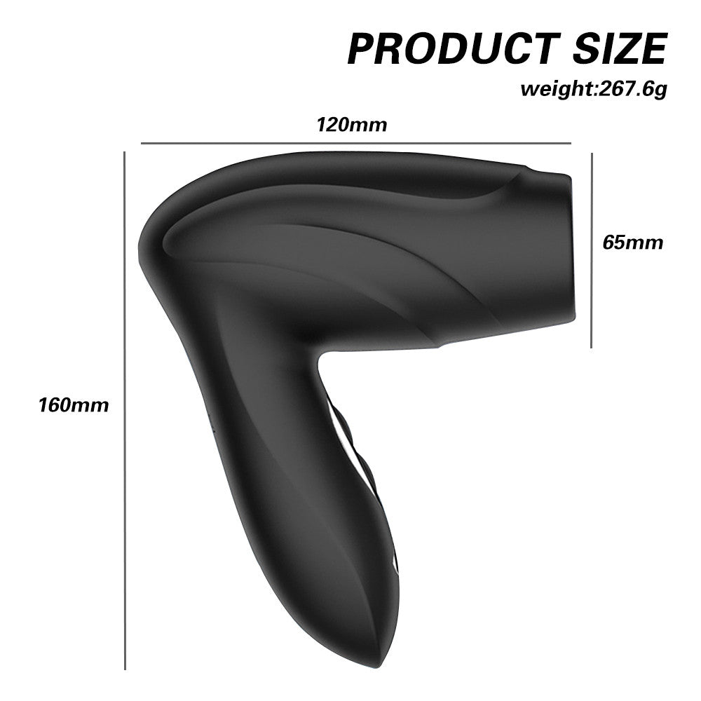 Blowjob Sucking Pussy Male Masturbator Cup Vibrator Penis Delay Trainer Automatic Oral Climax Sex Toys for Men Glans Stimulator