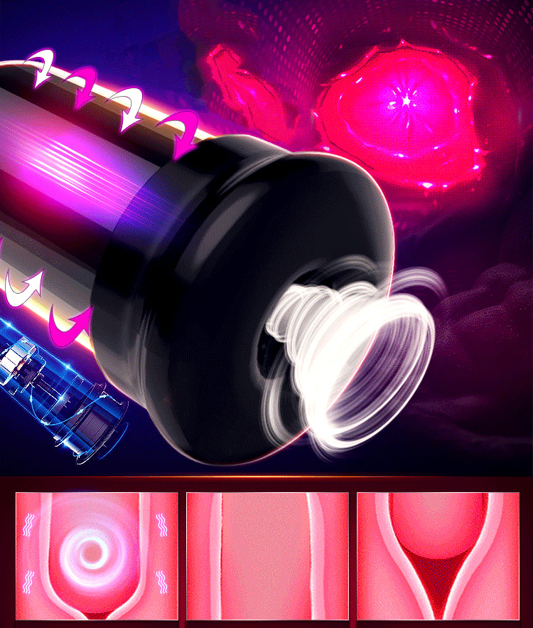 5D Intelligence Self-adaption Male Sex Penis Pump Adult Toy for Men Masturbators Vagina Fucking Machine Masturbardor Masculino
