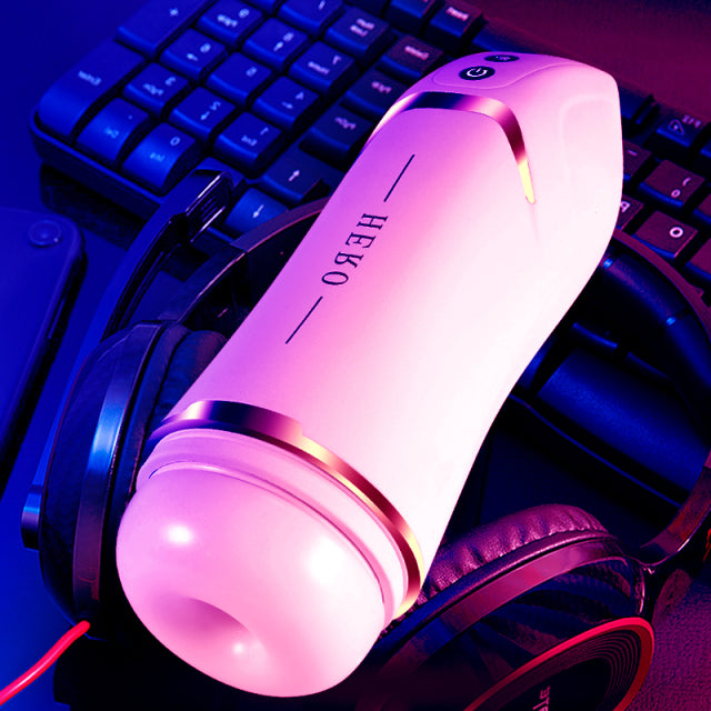 Automatic Male Vacuum Sucking Sex Toy Intelligent Heating Masturbator for Man Vibrating Masturb With Voice