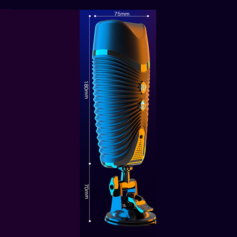 Intelligent Adaptive Size Male Masturbator Cup Heating Vibrating Masturbators Pocket Pussy Interaction Sex Toys