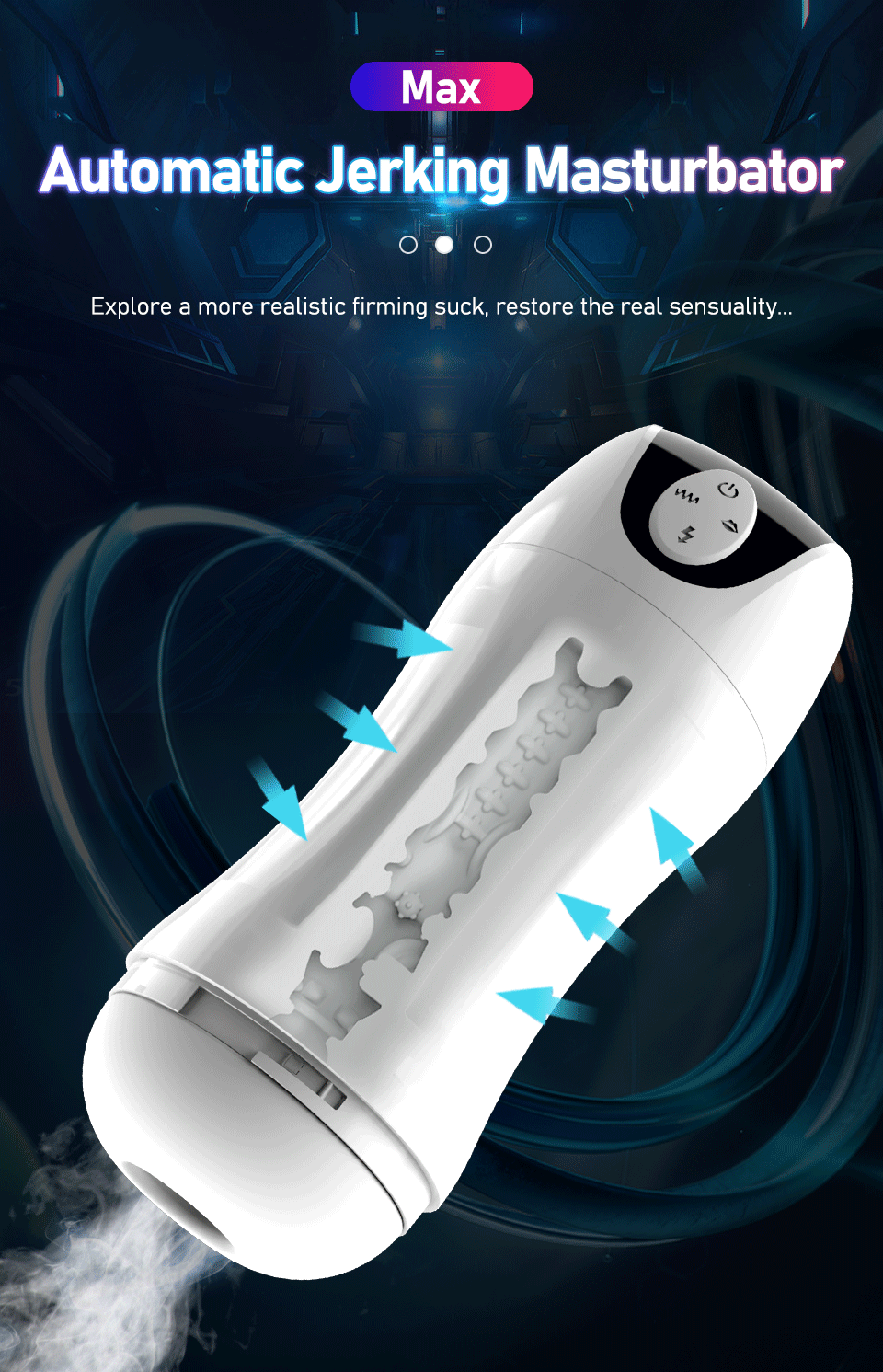Masturbators For Men Automatic Sucking Real Vagina Vibrator Male Masturbation Cup Pussy Pocket Sex Machine Toys