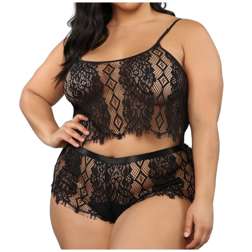Perspective Lingerie Exotic Sets Womens Lingerie Set Underwear Lace Hollow Sleepwear Temptation Bielizna Erotyczna Sexy Bra Set
