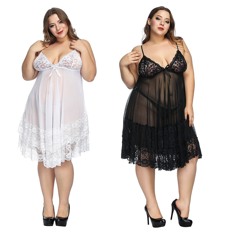 Novelty Special Wear Lingerie Erotic Sexy Babydolls Sleep Chemises  baby doll dress for women plus size sex clothes 5XL