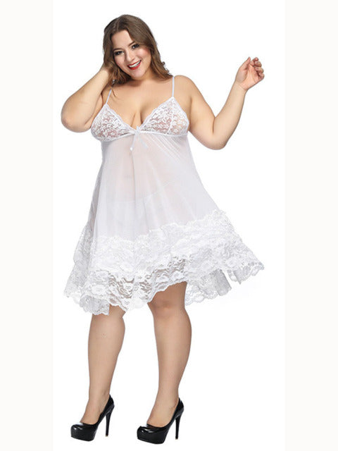 Novelty Special Wear Lingerie Erotic Sexy Babydolls Sleep Chemises  baby doll dress for women plus size sex clothes 5XL