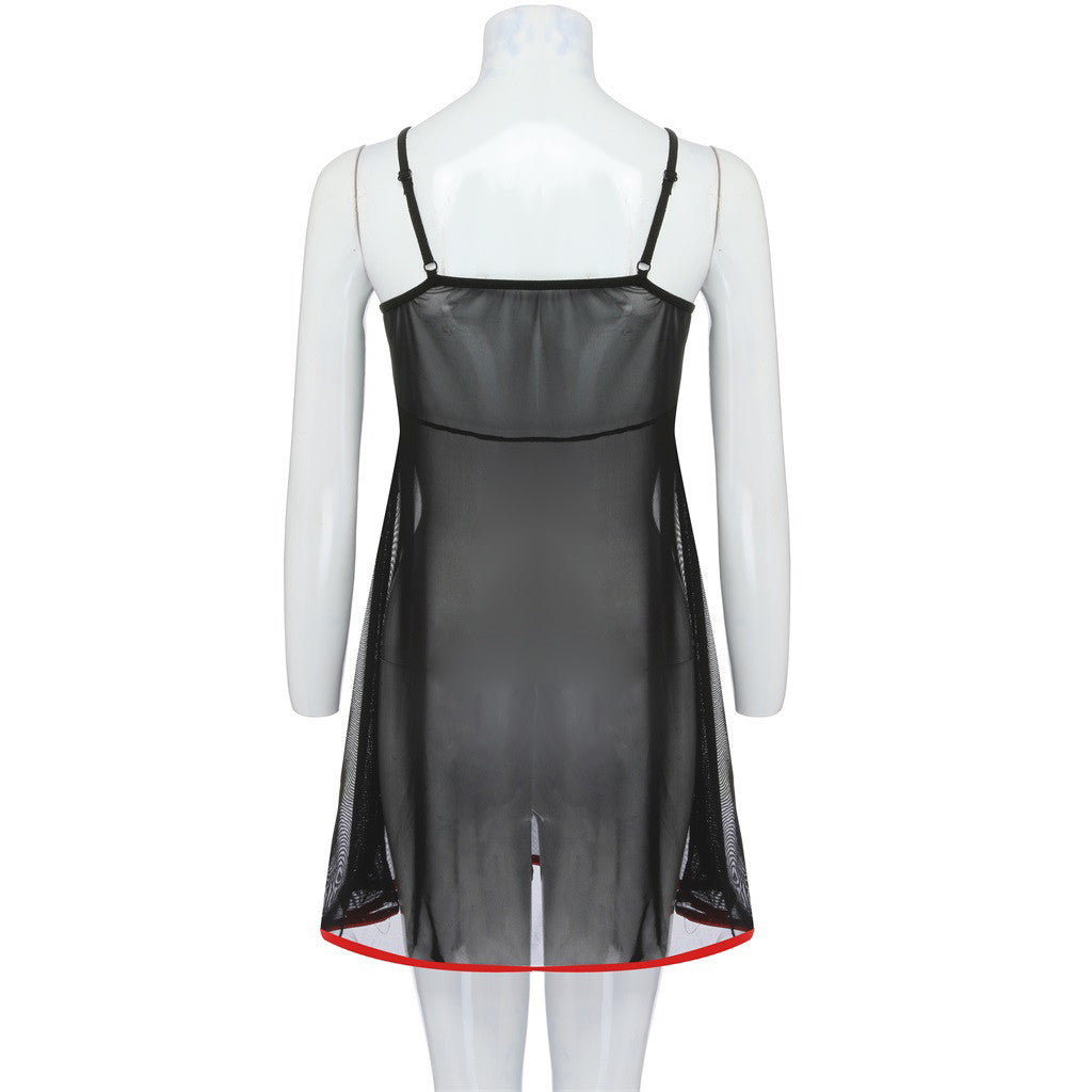 Sexy Womens Lace Bow Lingerie Nightwear Underwear Plus Size Sleepwear Dress Underwear for Sex