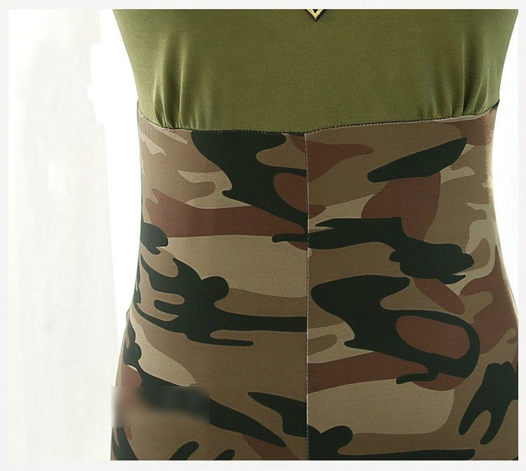 Cool Girl Army Soldier Costume Roleplay Policewoman Sexy Lingerie Dress Halloween Party Military Instructors Cosplay Uniform