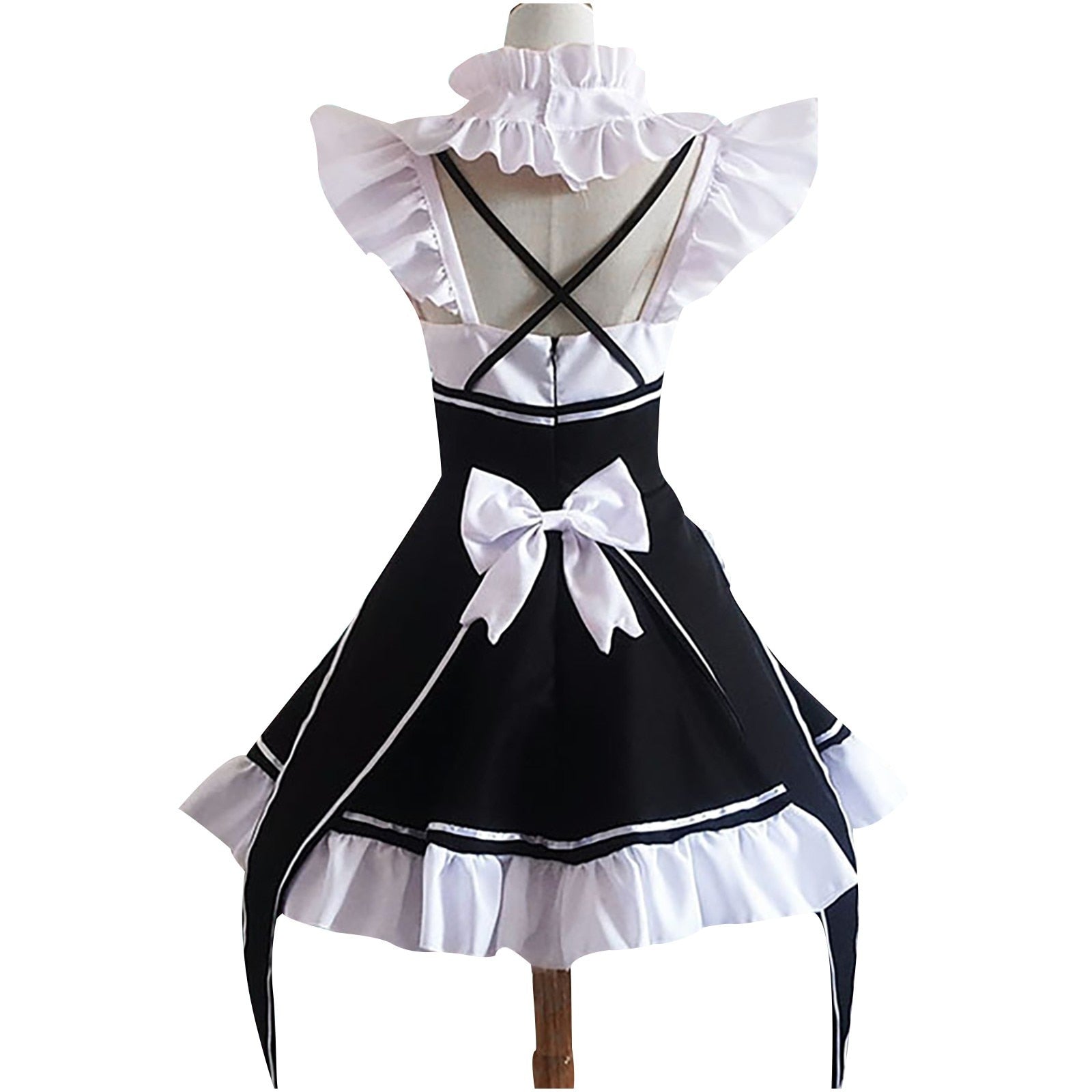 Rem Ram Maid Cosplay Costumes Re:Zero Kara Hajimeru Isekai Seikatsu Kawaii Cos Dresses Re Life In a Different World Anime Maid
