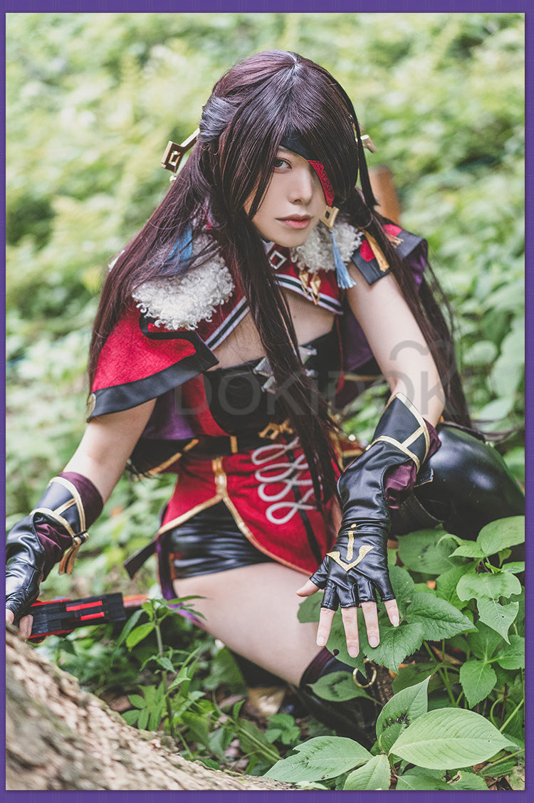 DokiDoki-SR Game Genshin Impact Beidou Cosplay Costume Genshin Impact Beidou Cosplay Genshin Impact Beidou