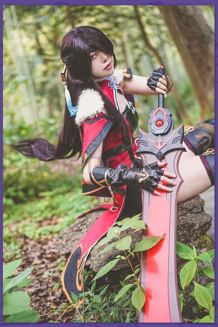 DokiDoki-SR Game Genshin Impact Beidou Cosplay Costume Genshin Impact Beidou Cosplay Genshin Impact Beidou
