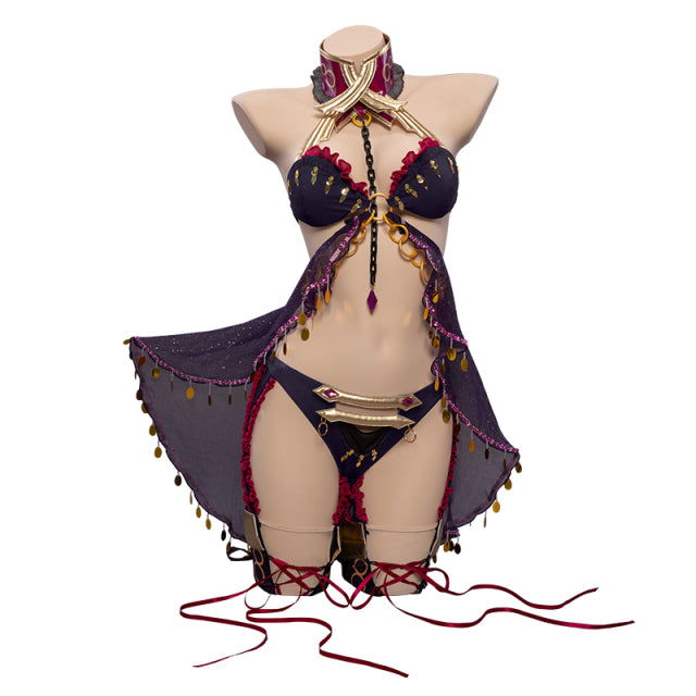 UWOWO X Sakiyamama Fate/Grand Order FGO Ereshkigal Bunny Girl Ver. Cosplay Costume